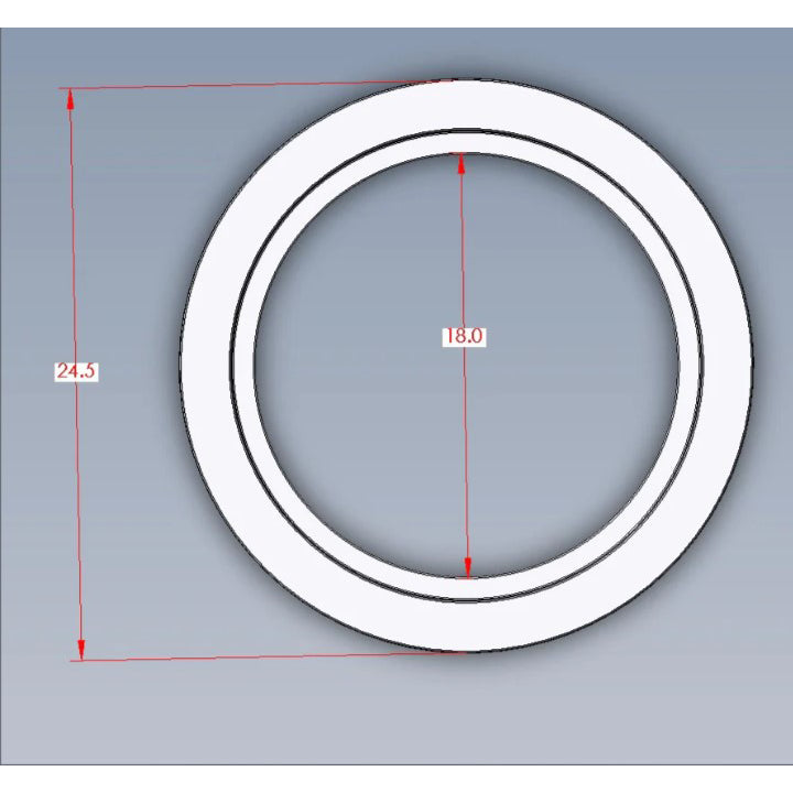 18" Aluminum Ring Only Advantec Manufacturing