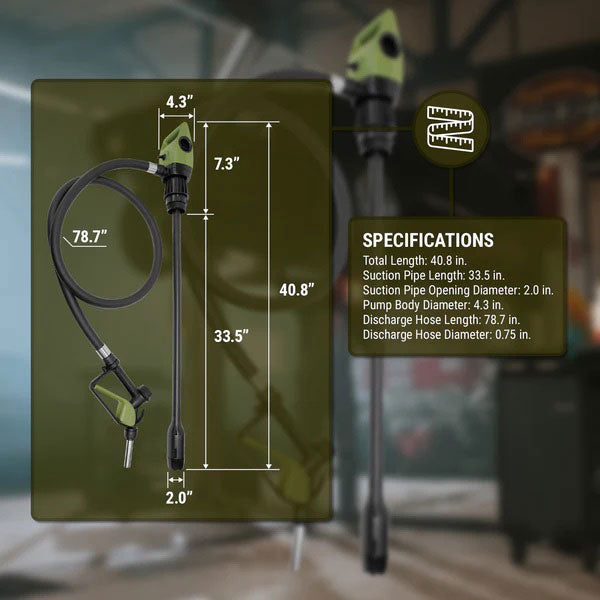 Electric 55 Gal Drum Pump
