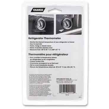 Camco Refrigerator, Freezer, Dry Storage Thermometer
