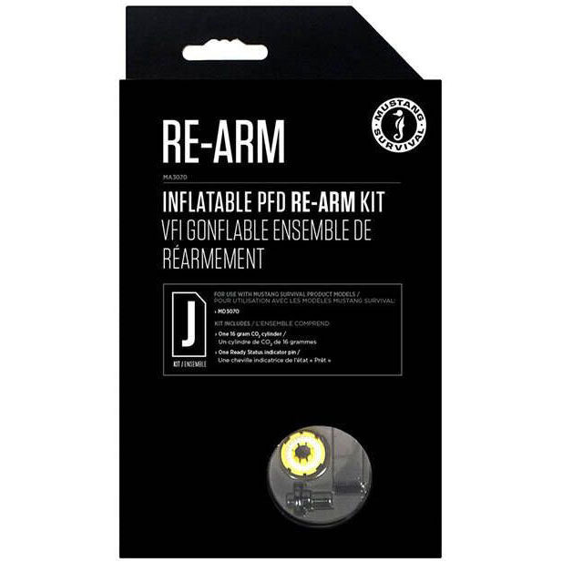 Mustang Survival Re-Arm Kit "J" 16G HR MA3070, Manual