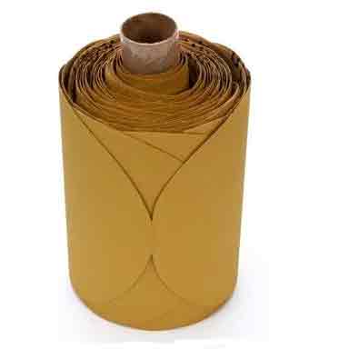 Film Disc 6", 3M Gold  P220 Grade, 4 per Case