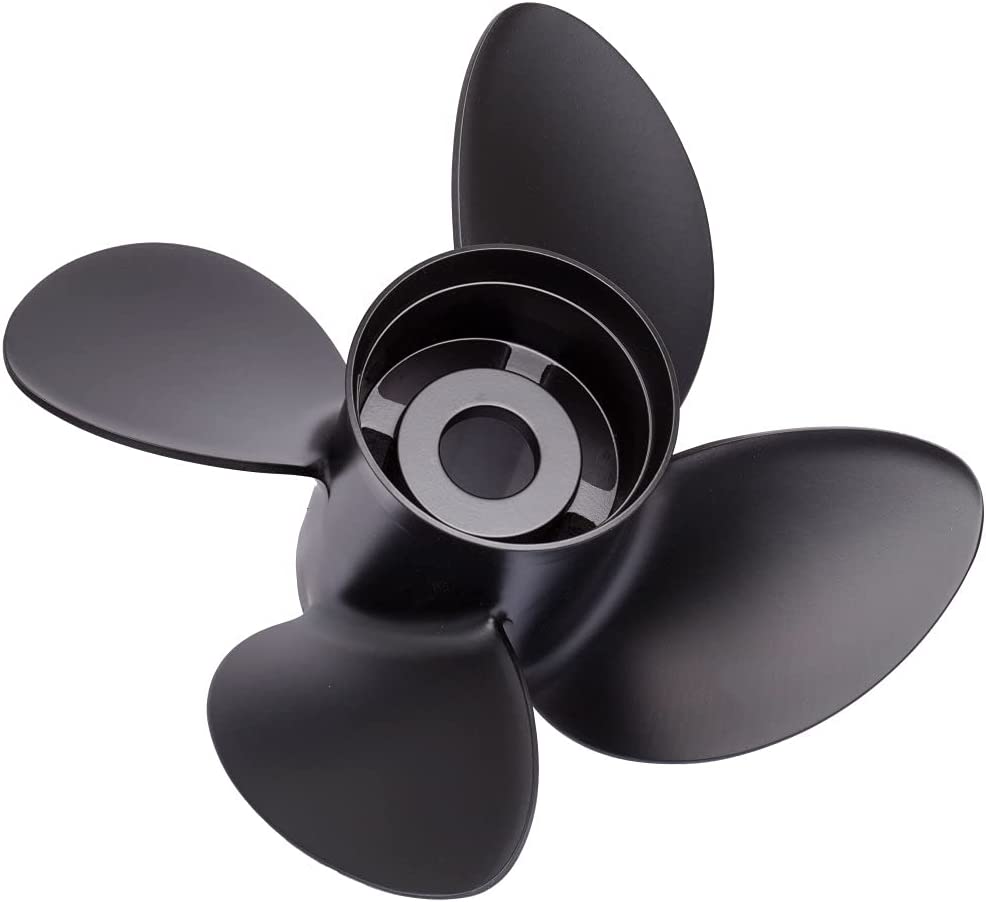 14.5" Dia. 17" Pitch LH 4-Blade E Series, Aluminum Rubex 4 Propeller