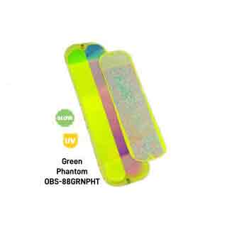 Oki Tackle Big Shooter Flasher - Betsy Green Jellyfish Green Phantom
