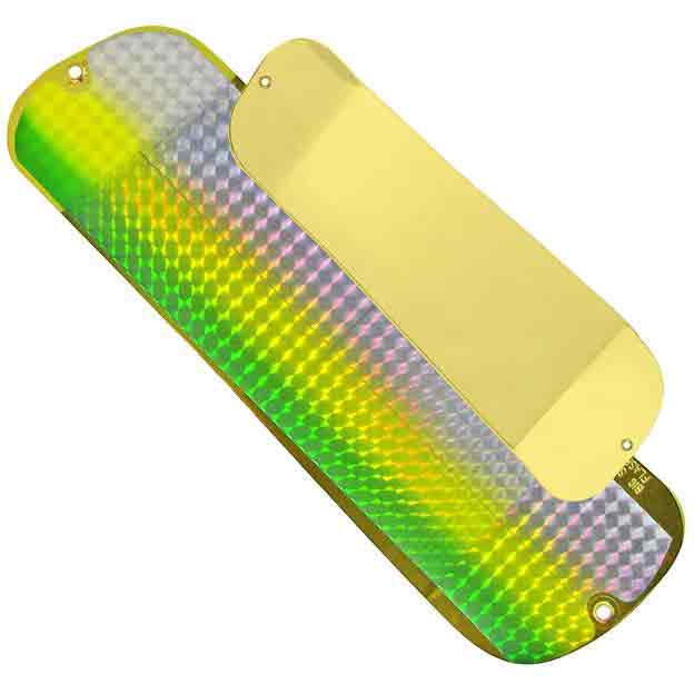 Oki Tackle Big Shooter Flasher - Betsy Green Yellow Mist Gold