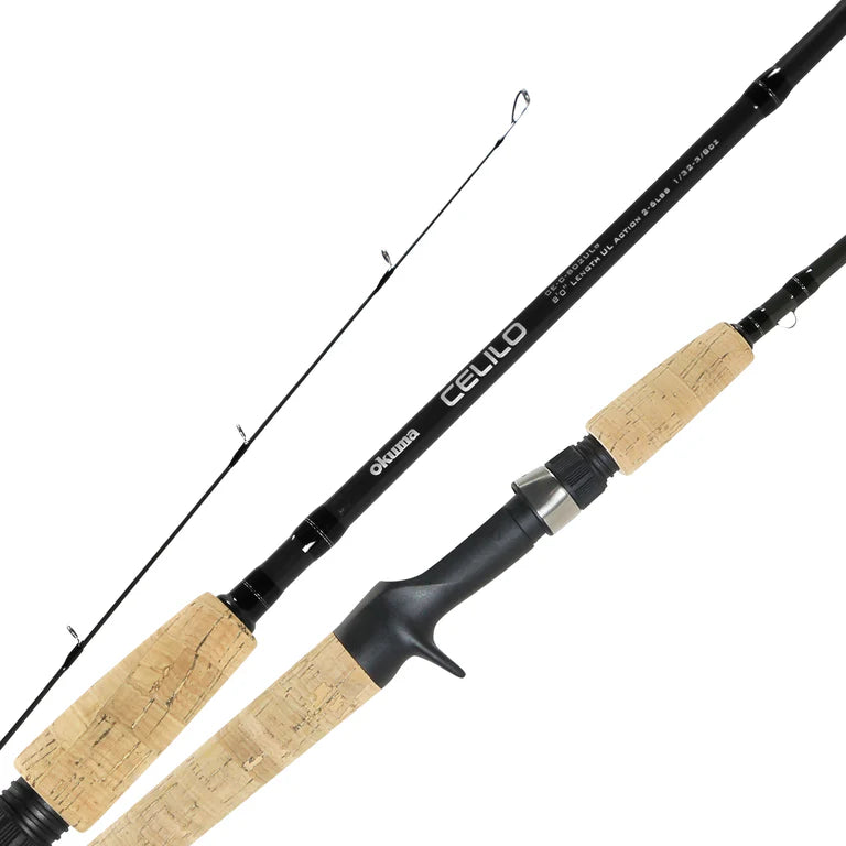 Okuma 7' 6" Specialty B Series Celilo Spin Rod,  CE-S-702Lb