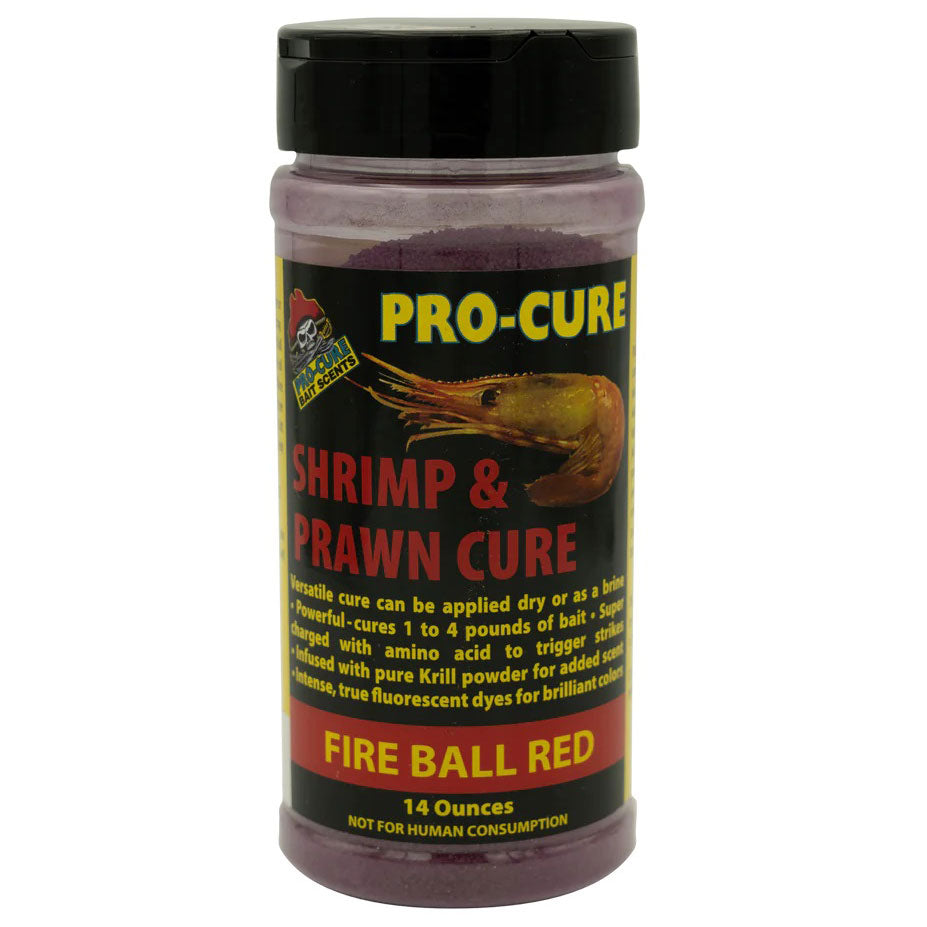 Shrimp and Prawn Cure Fire Ball Red 14oz