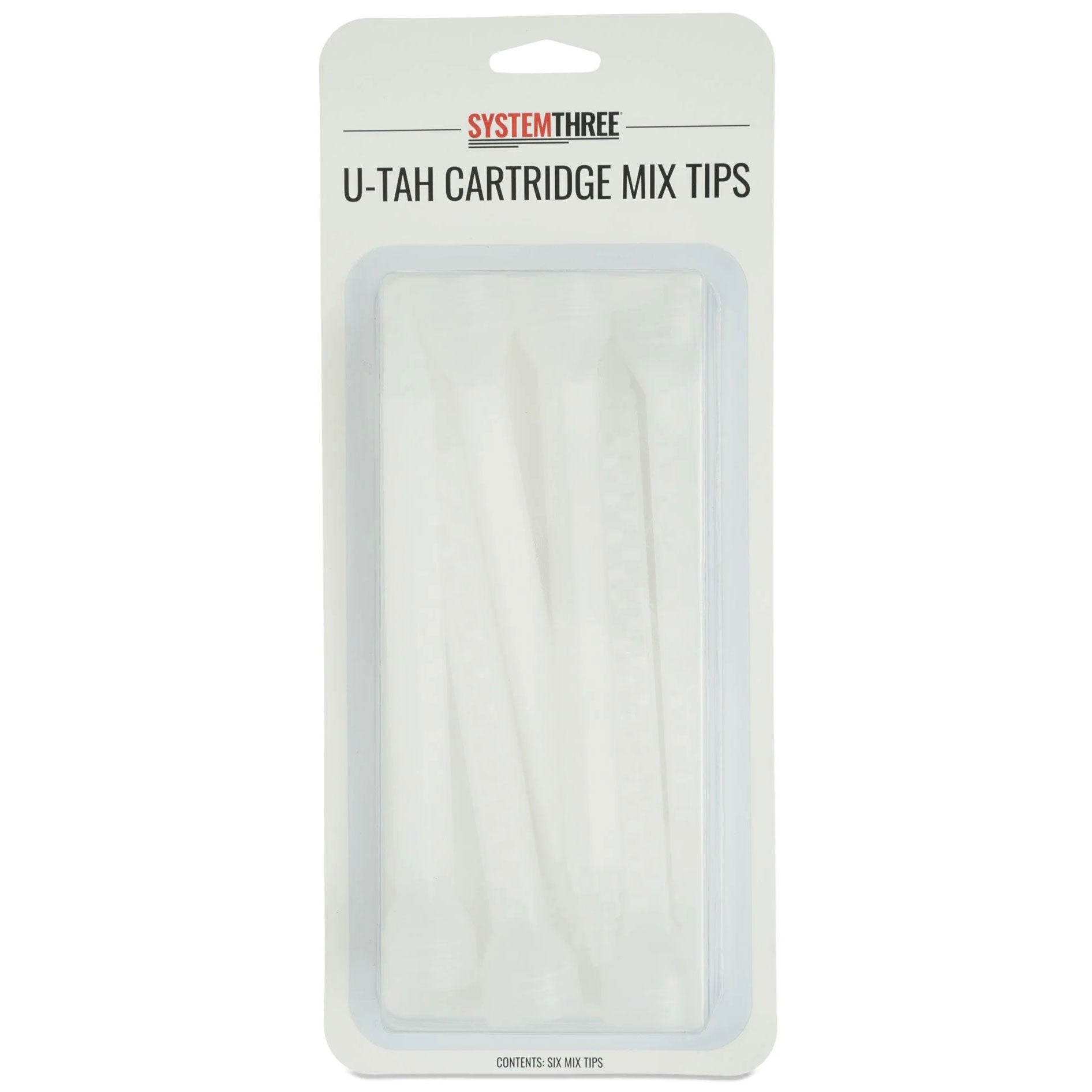 Disposable Mixing Tips for U-TAH Cartridges 6 pack