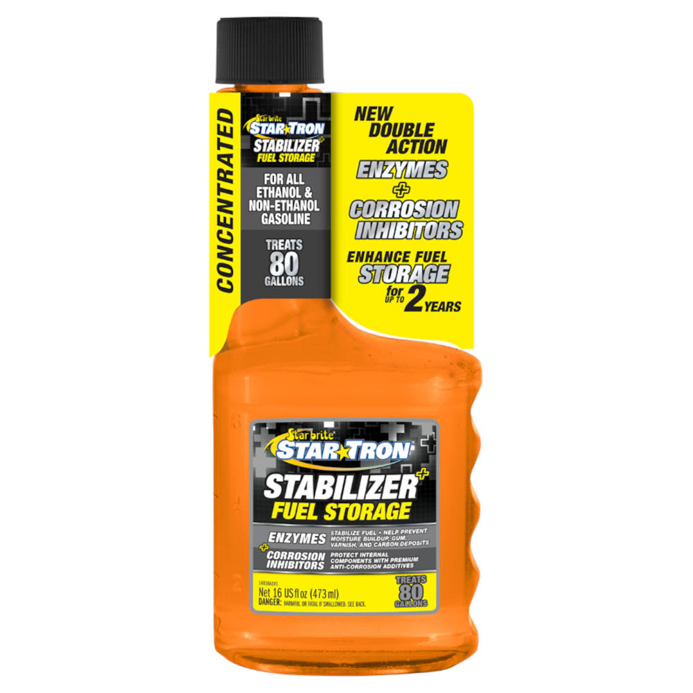 Star Brite Star Tron Stabilizer+, Fuel Storage Treatment, 16oz