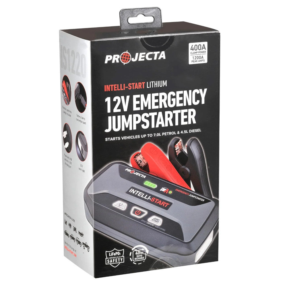Projecta Super-Compact Glovebox Lithium Jump Starters