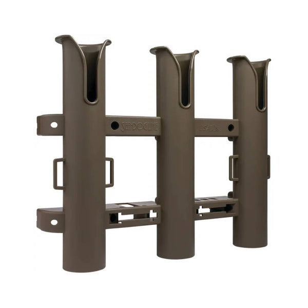 bronze fishing rod holders Sea-Dog 325033-1 Triple Threat Three Pole Holder Avet MXJ 5.8 Star Bro Tournament Fishing Rod reliable fishing power supply Weight:14g
