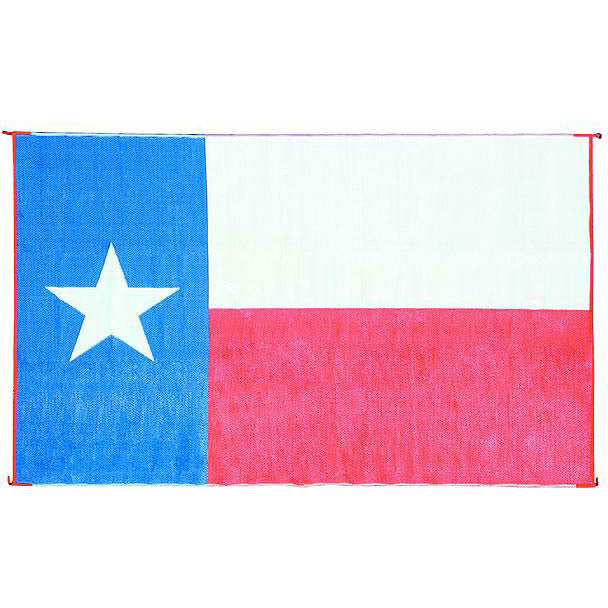 Open Air Texas Flag Outdoor Leisure Mat, 9' X 12'
