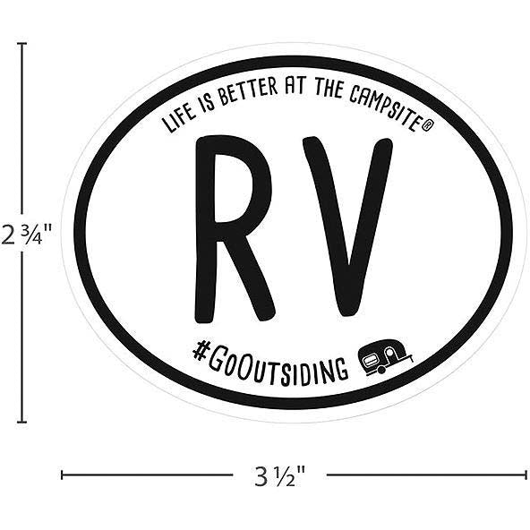 Camco 53252 Decorative Decal/Sticker, RV Destination