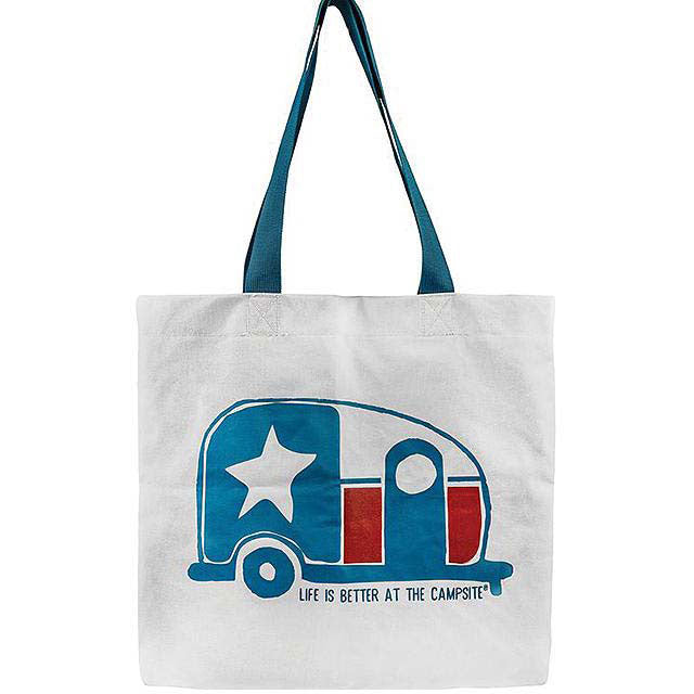 Camco 53370 Tote Bag, Texas Flag Mini Camper