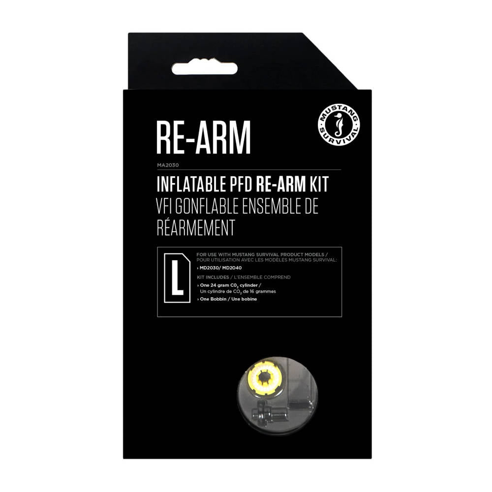 Mustang Survival Re-Arm Kit "L" 24G, Threaded, MA2030, Auto/Manual