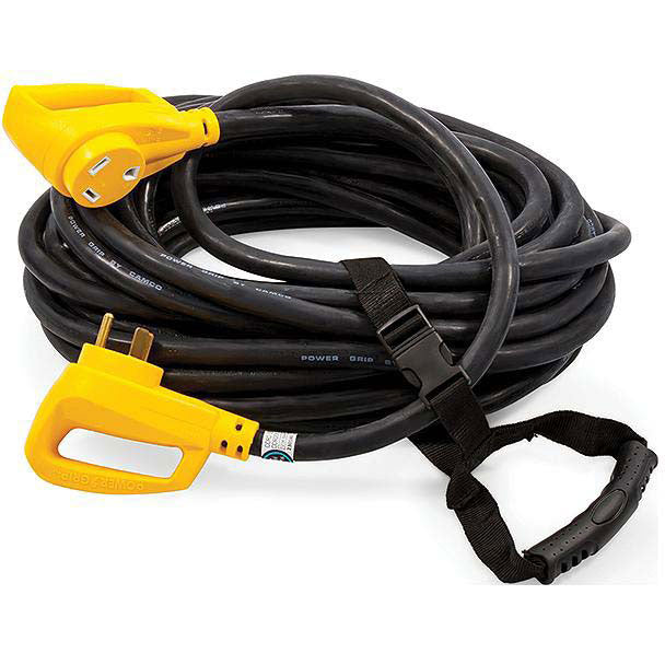 Camco 55195 Power Grip 30' Heavy-Duty 50-Amp RV Extension Cord