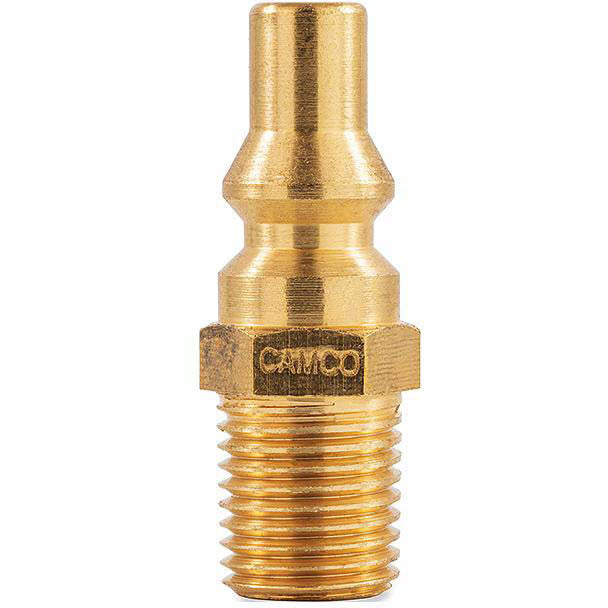 Camco 59903 Quick-Connect Full-Flow Plug 1/4" Male NPT