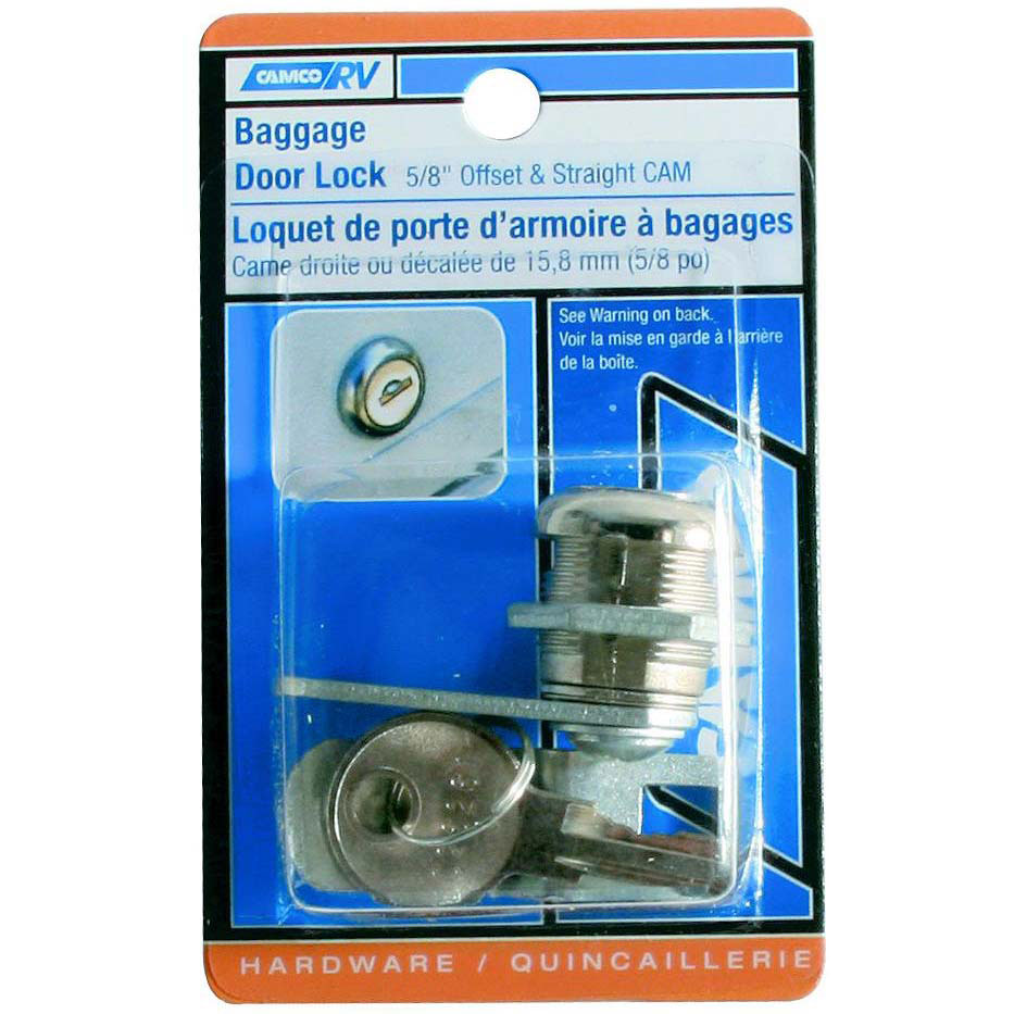 Camco Cam Lock (Contains One Offset and One Straight Cam)