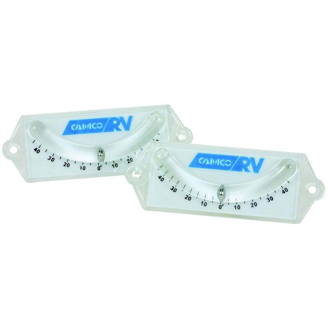 Camco 25553 Precision CuRVed Ball RV Level, 2/pk