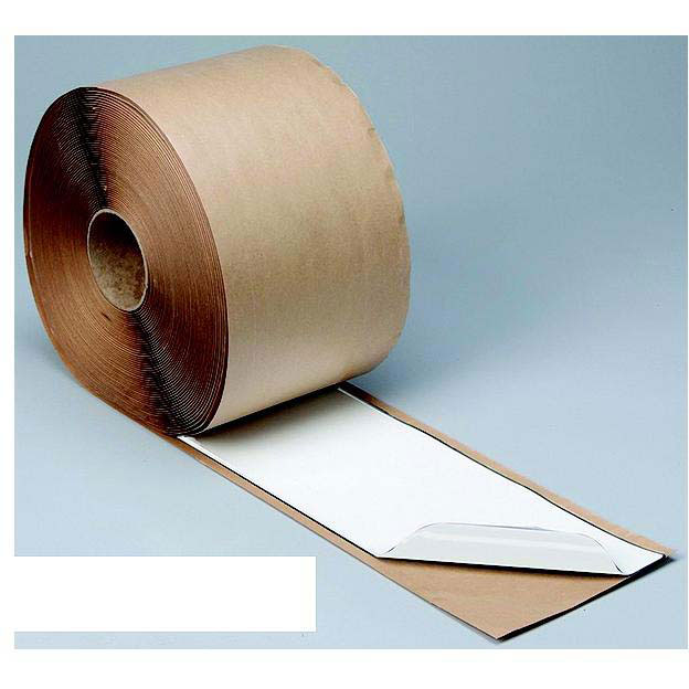 Quick Roof WRQR6100 Instant Waterproofing For Rubber Roofs, White Adhesive/White EPDM, 6" x 100'