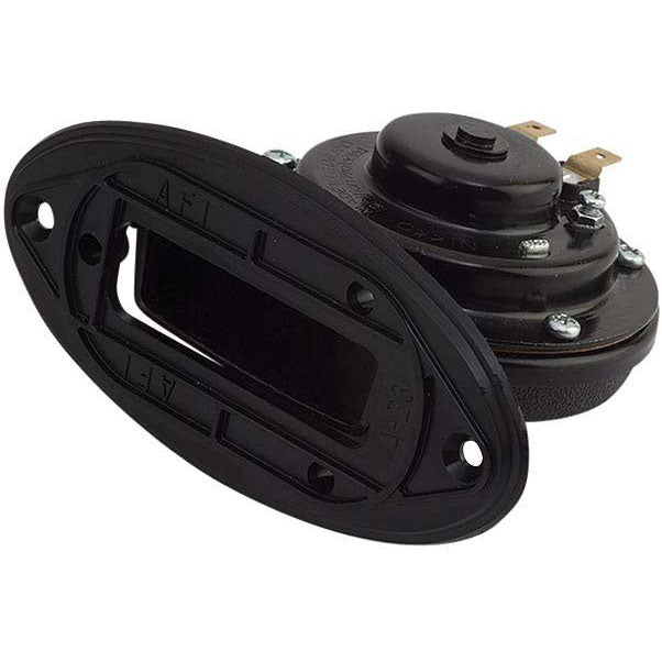 SeaDog 431230 Drop In 4 Amp 108 DB Horn V.2 with Grills | Powder Coated Steel & Injected Molded Nylon