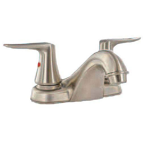 Valterra PF222405 Catalina™ Two Handle 4" Lavatory Faucet Hi-Rise Spout, Brushed Nickel