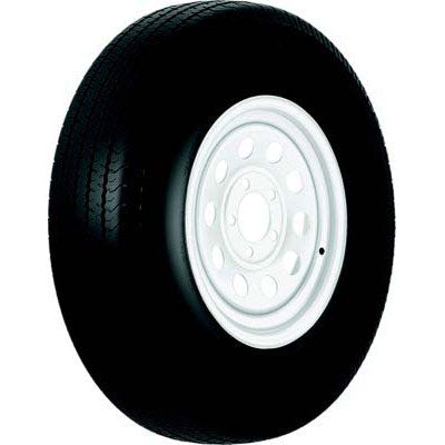 Loadstar ST Radial Tire and Wheel (Rim) Assembly ST205/75R-15 5 Hole C Ply