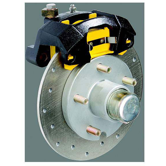 Dexter "G5" Design 12" Stainless Steel Disc Brake Assembly, GalvX Hub, 6 Studs