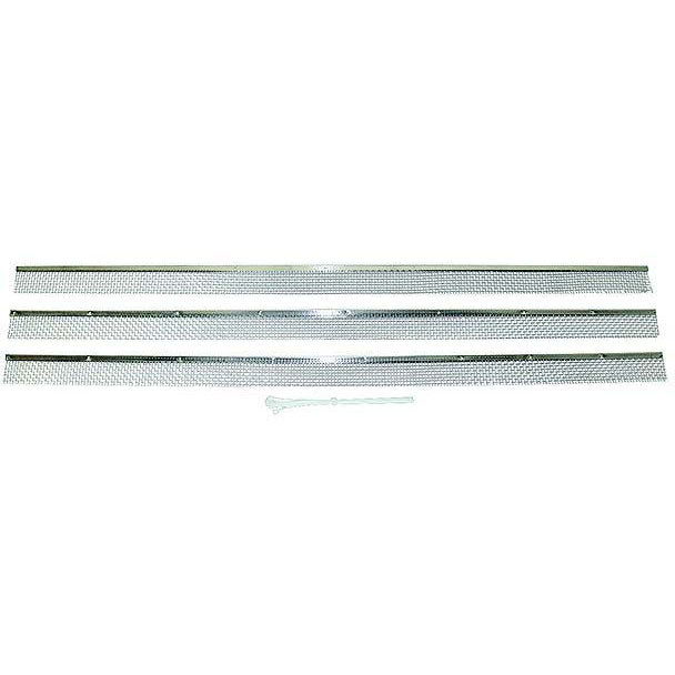Valterra A10-1312VP Stainless Steel Mesh Cover 3 Pack Bug Screens for RV Fridge Vent | Fits Norcold Models