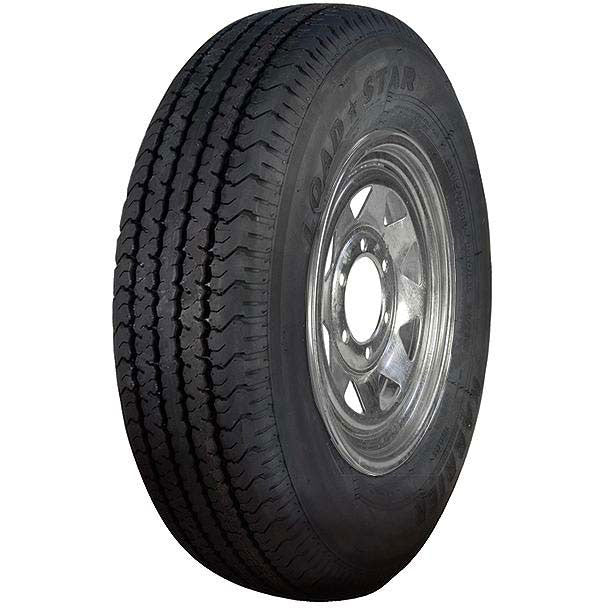 Loadstar ST Radial Tire and Wheel (Rim) Assembly ST225/75R-15 6 Hole D Ply