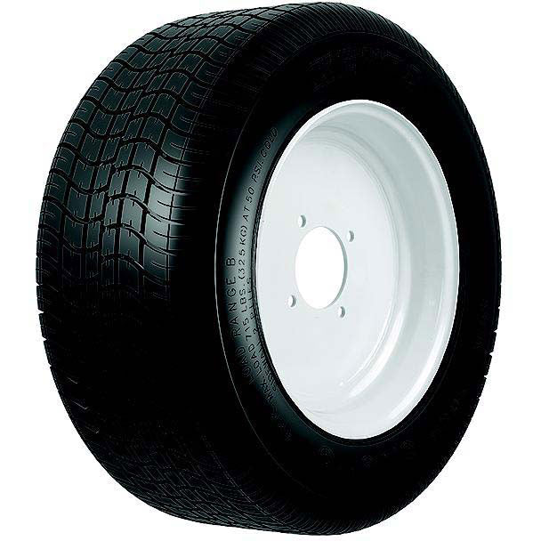 Loadstar Bias Wide Profile Tire and Wheel (Rim) Assembly 205/65-10 5 Hole