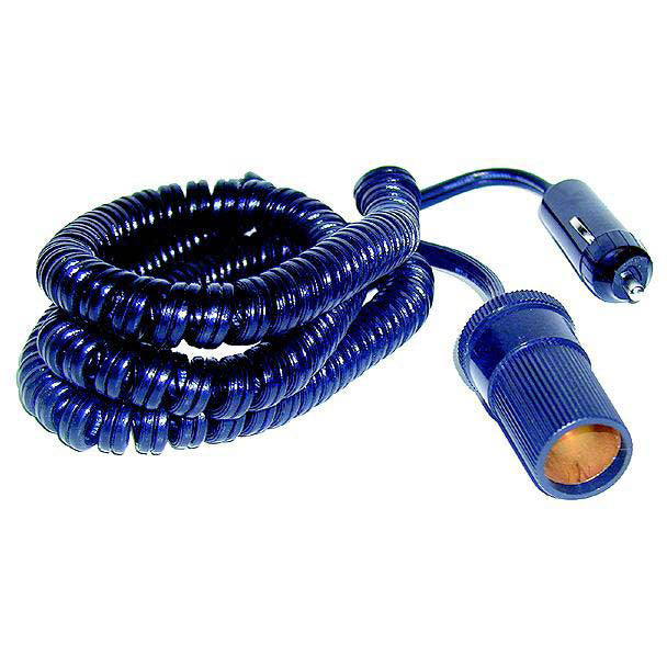 Prime Products 08-0918 15' Tangle Free 5 Amp 12V Coil Extension Cord