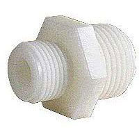 Scandvik 11004 Delrin Hose Adapter 3/8‚Äù male BSP to 1/2‚Äù male NPS