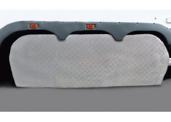 ADCO Diamond Plated Steel Vinyl (Silver) Tyre Gard, Multi Axle Double, 30"-32" Dia. Tire