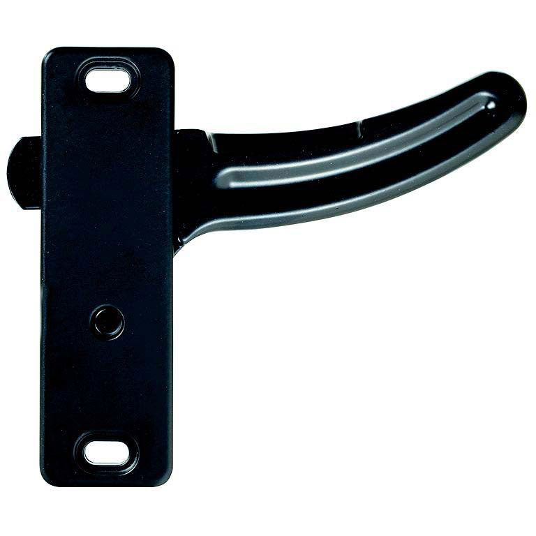 RV Designer T525 RV Right Hand Low Gloss Black Screen Door Latch