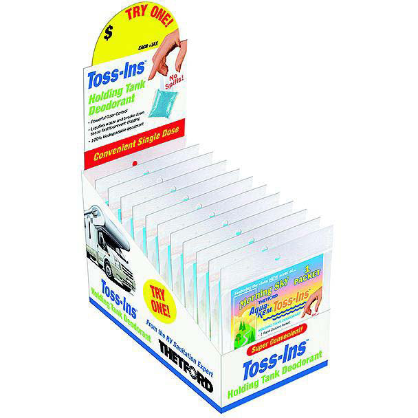 Thetford 96079 Aqua-Kem Morning Sky Toss-In, 12 - 1.5 oz. packs, 2/case