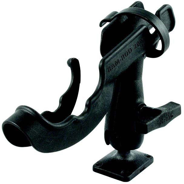 RAM-ROD™ 2007 Fishing Rod Holder with Rectangle Flat Surface Base