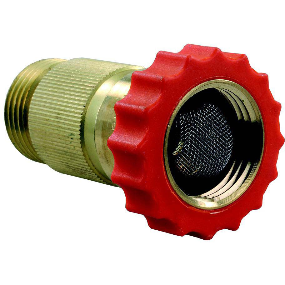 JR Products 62205 40-50 PSI Lead Free Brass RV Water Regulator