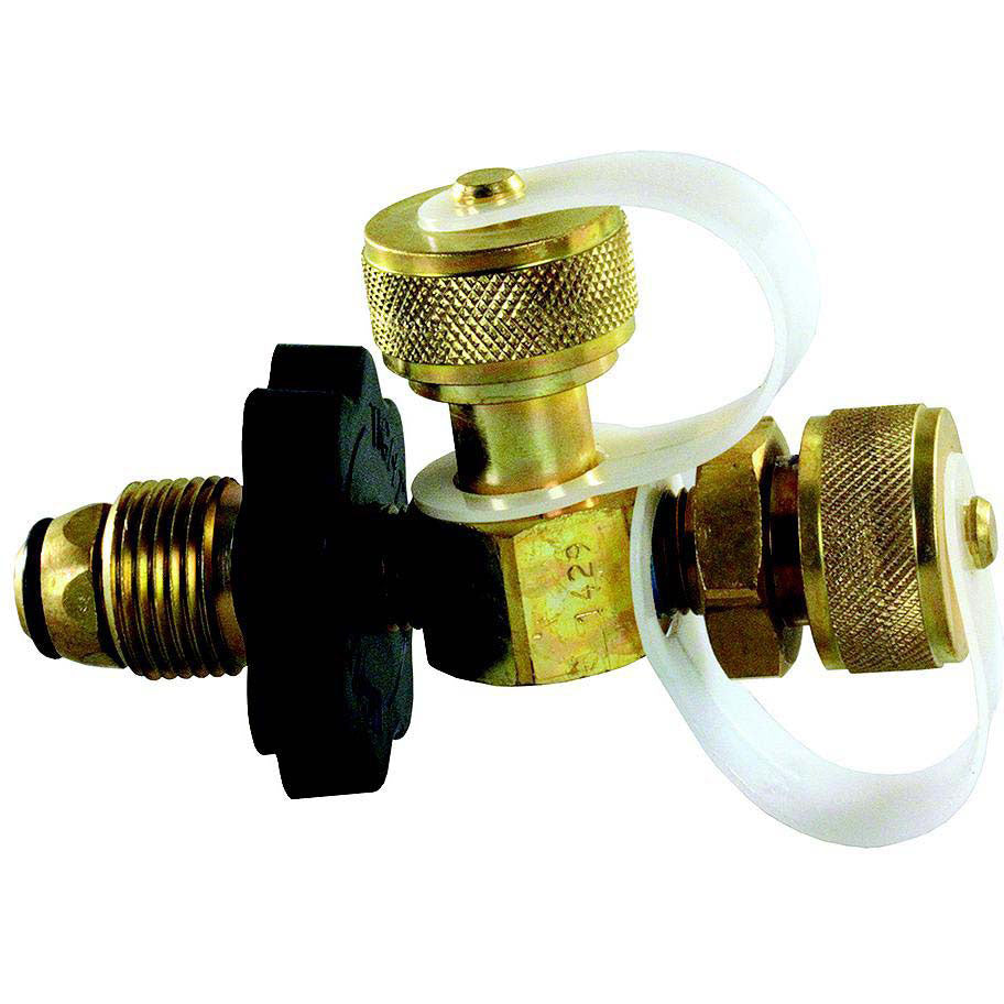 JR Products 07-30195 RV POL Cylinder Branch Tee with Handwheel