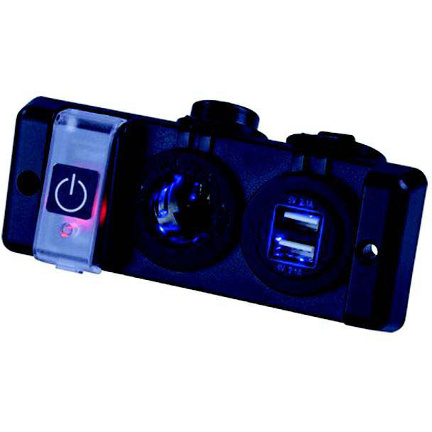 Shop for Sea-Dog Seadog 426506-1 Double Usb & Power Socket Panel w ...