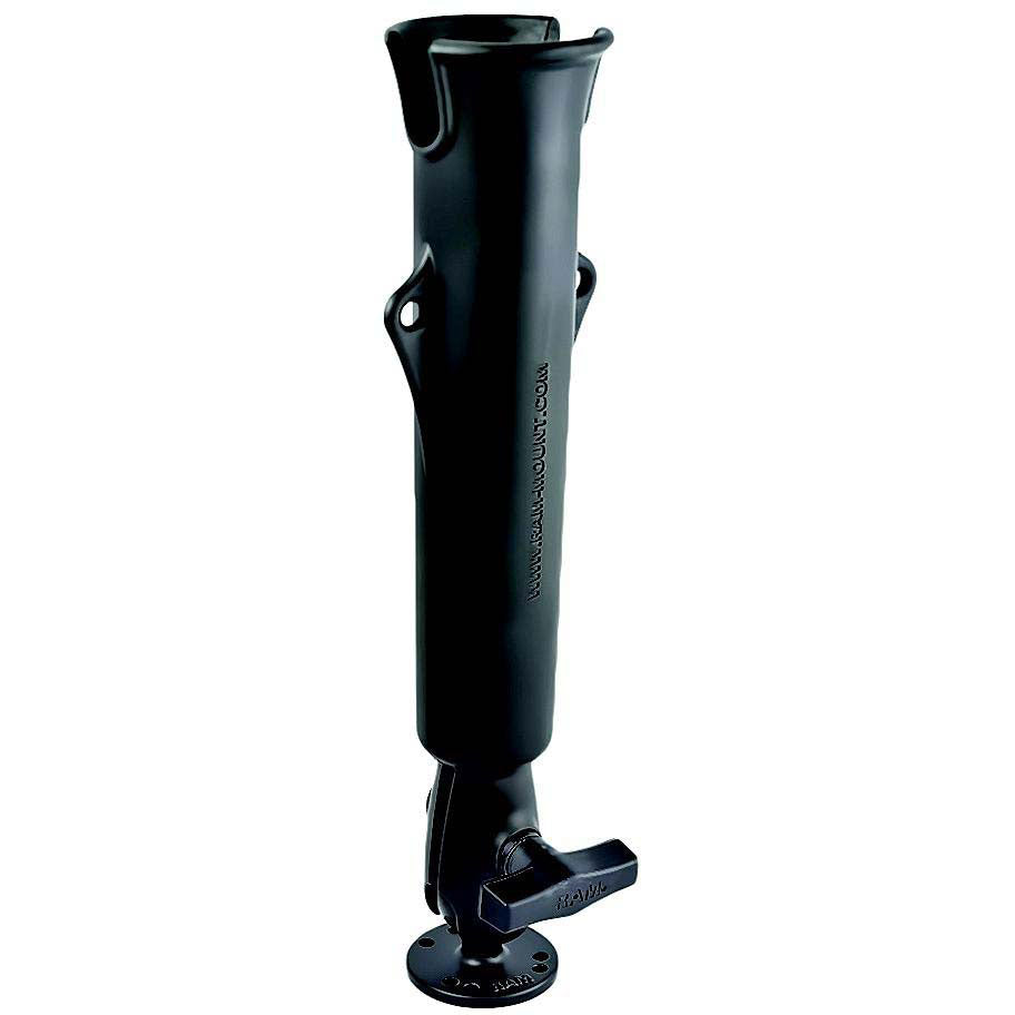 RAM-TUBE™ 2008 Fishing Rod Holder with Round Flat Surface Base
