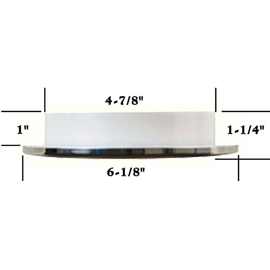 Scandvik 41370P LED 6" Flush Mount Ceiling Light, Warm White