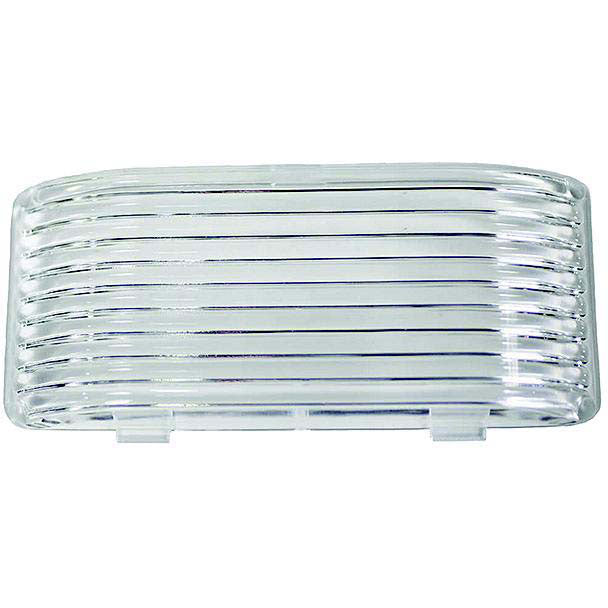 Valterra DG71262VP Porchlight Replacement Lens, Oval, Clear