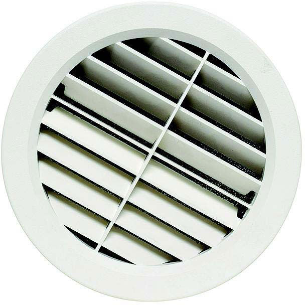 Valterra A/C Jetstream Fixed Vane Ceiling Vent, Light Beige
