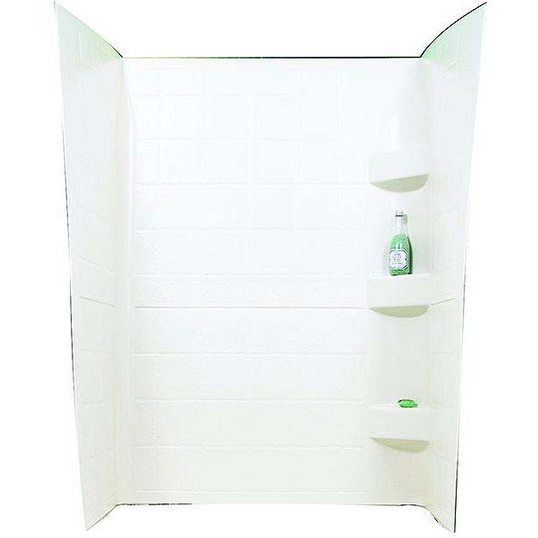 Specialty Recreation Shower Wall, 24" x 32" x 66",White