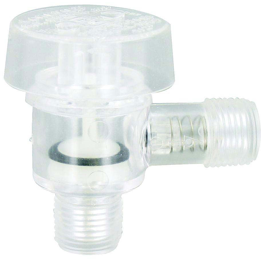 Valterra A10-3050 RV 1/2" MPT Check Valve / Vacuum Breaker