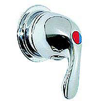 Scandvik 10500P Compact Shower Mixer, Chrome Plated Brass