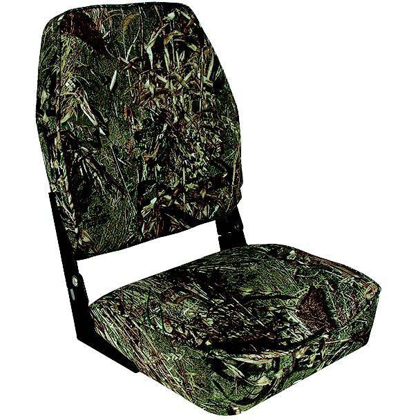 Springfield High Back Folding Seat, Mossy Oak Duck Blind