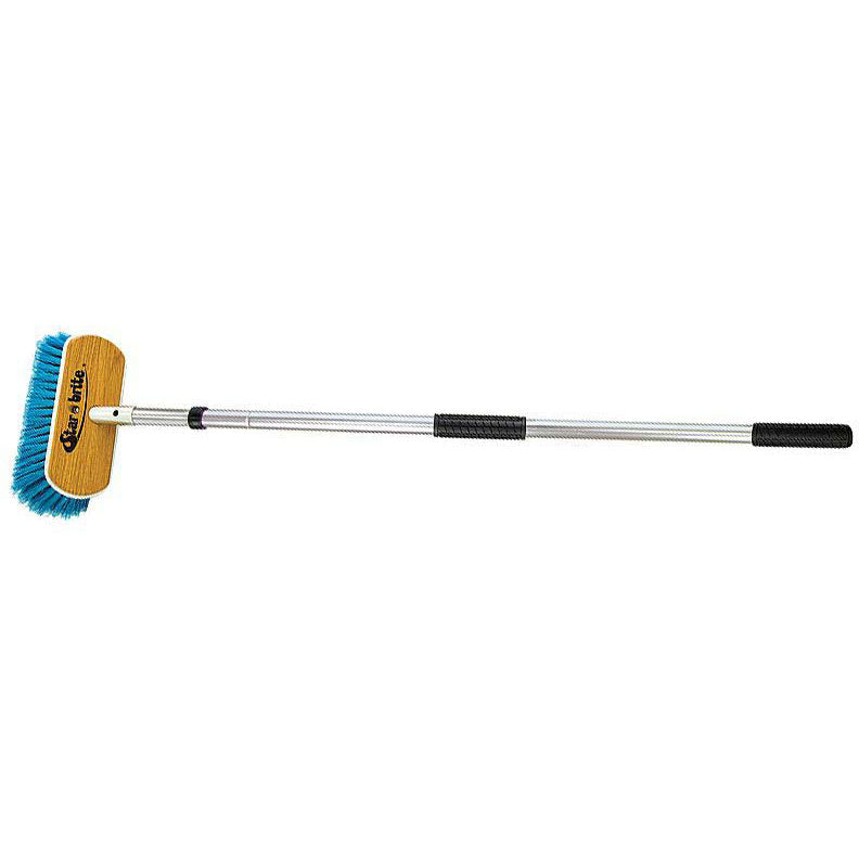 Starbrite Extending Handle W/Synthetic Wood Block Brush
