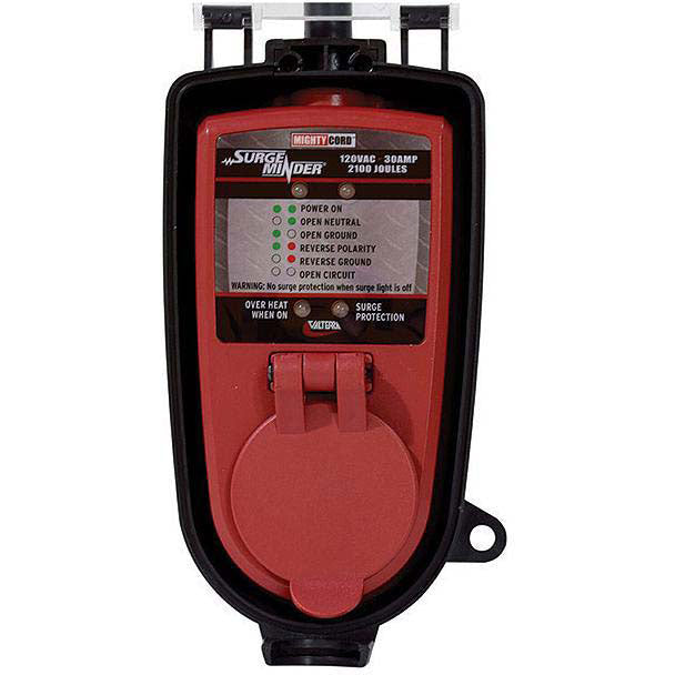 Valterra A1030SMSP Surgeminder Surge Protector, 30 Amp