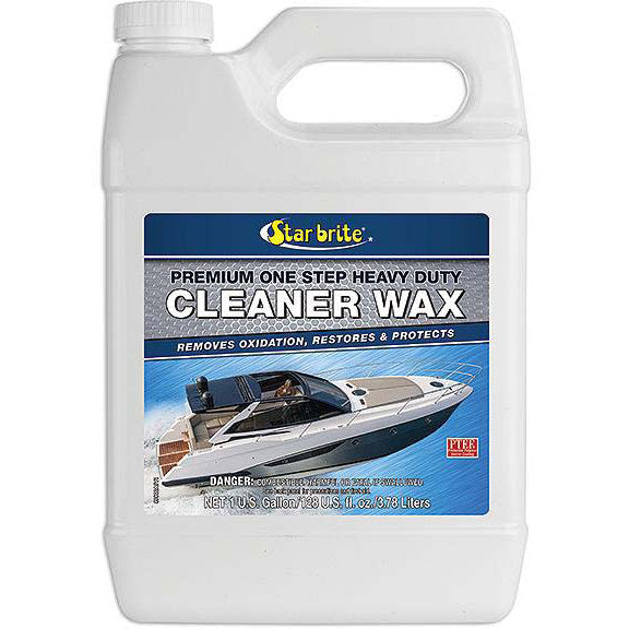 Starbrite Premium One Step Heavy Duty Cleaner Wax, Gal
